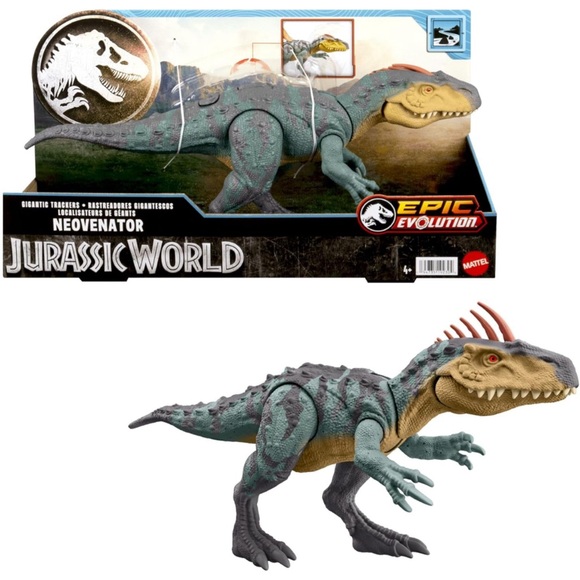 Jurassic World Toys Jurassic World Gigantic Trackers Neovenator